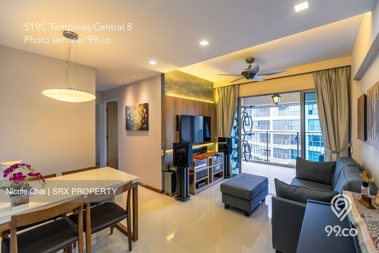 Blk 519C Centrale 8 At Tampines (Tampines), HDB 4 Rooms #201114442